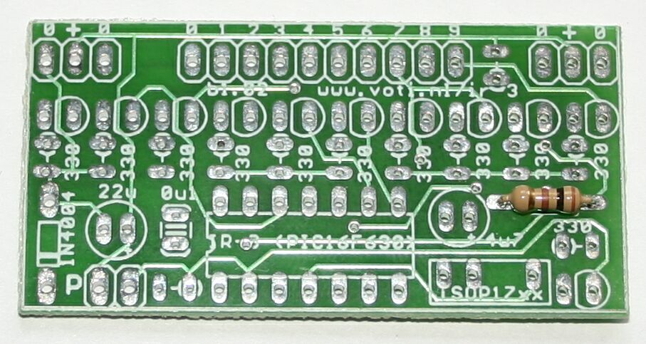 IR-3 : low-cost IR decoder chip with 10 outputs