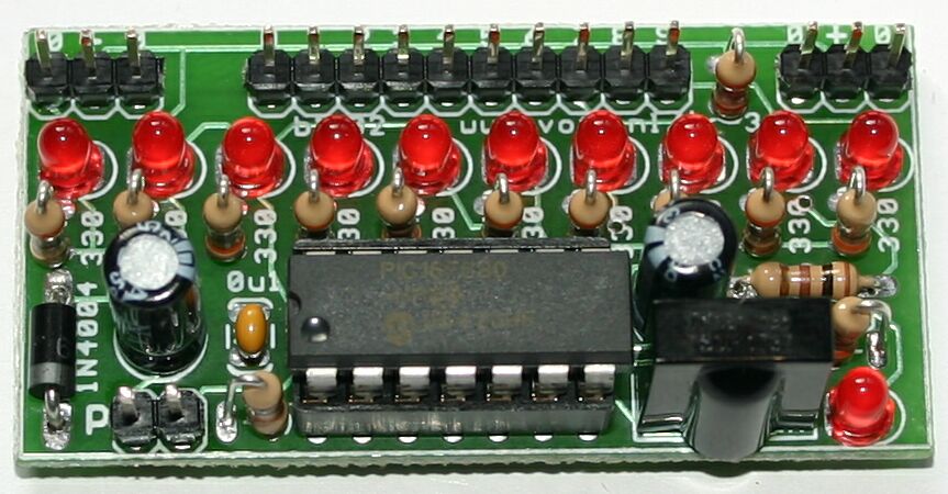 IR-3 : low-cost IR decoder chip with 10 outputs
